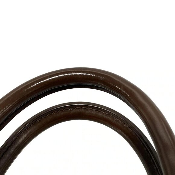 Auth LOUIS VUITTON Venice N51145 Ebene Damier SR0044 Handbag Damier Canvas - Picture 9 of 16